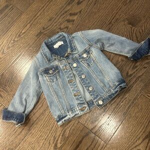 Ingrid & Isabel denim “babe” jacket. Size 18-24 months.